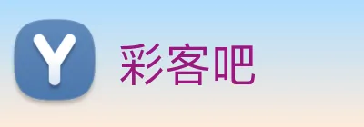 彩客吧 logo
